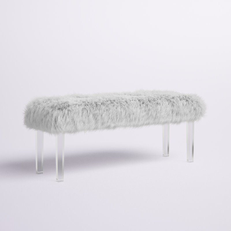 Rebello entryway bench, upholstered bench, dining bench