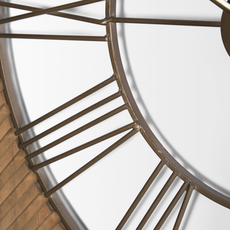 Hildana Solid Wood Wall Clock
