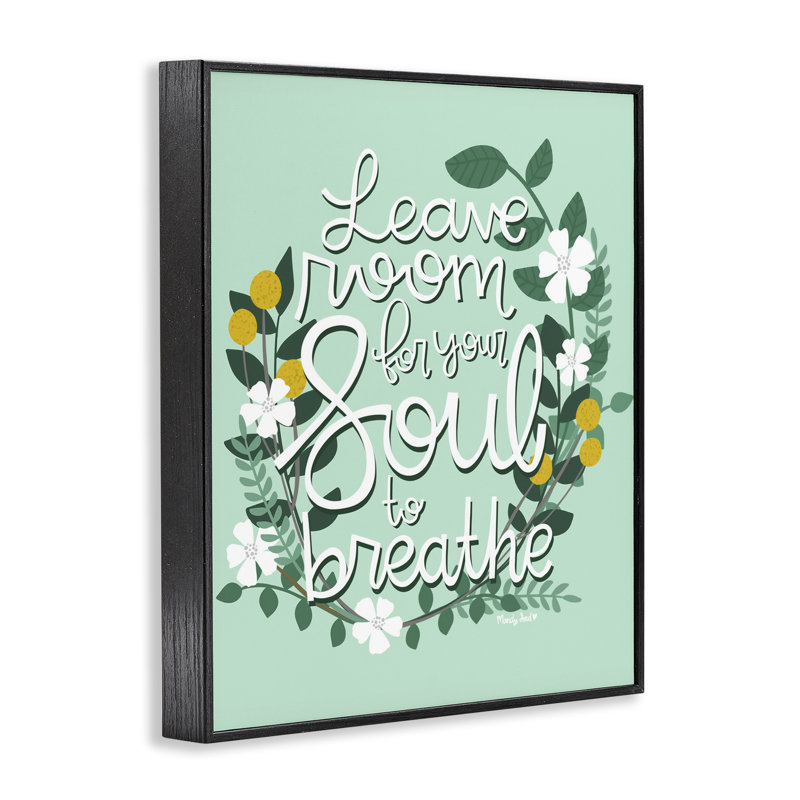 «Room For Soul To Breathe», estampe numérique, design par Mandy Ford Art + Illustration, H 14 po x l 11 po