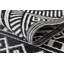 Tapis intérieur / extérieur noir / ivoire Waikiki Domek-5858384-71898231