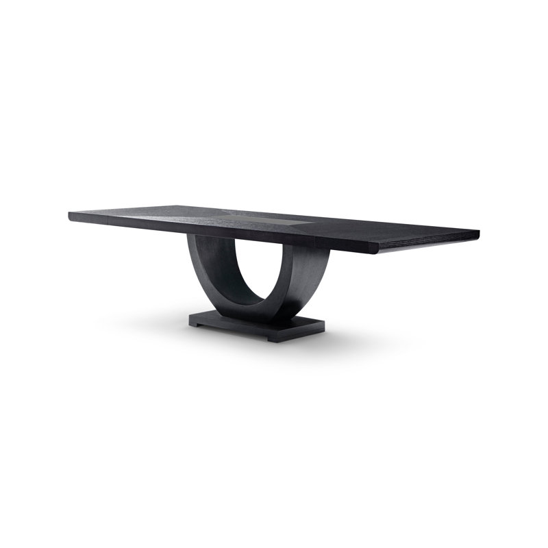 Jure Extendable Dining Table, Dark Brown