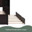 Lit en bois avec armoire tout-en-un, tablette et prises, lit gigogne-489656060-489656062