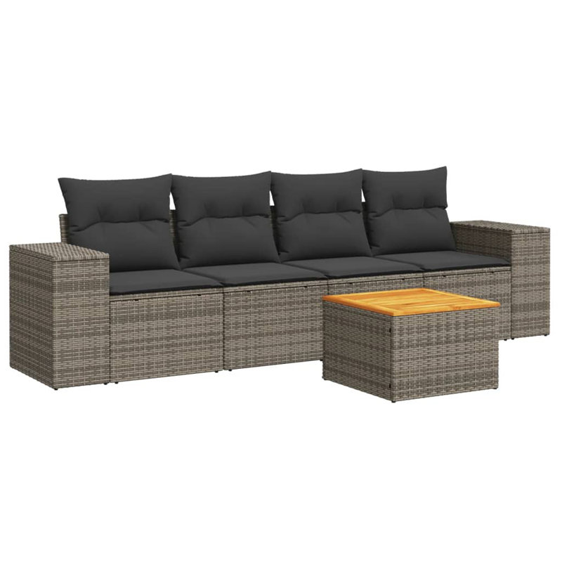 Ensemble de canapé de jardin Vidaxl