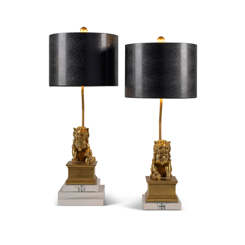 Dynasty Accent Lamp Gold