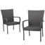 Chaises de salle à manger Hawes-1747932148