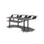 Bureau pour studio 83 po Eleazar finition chêne (sans les chaises de bureau)-1896738588