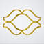 Panneaux de plafond décoratifs en acrylique très grand l 31 1/6 po x H 46 3/4 po x T 1/8 po Villarreal, miroir doré-1445131912-1445131957