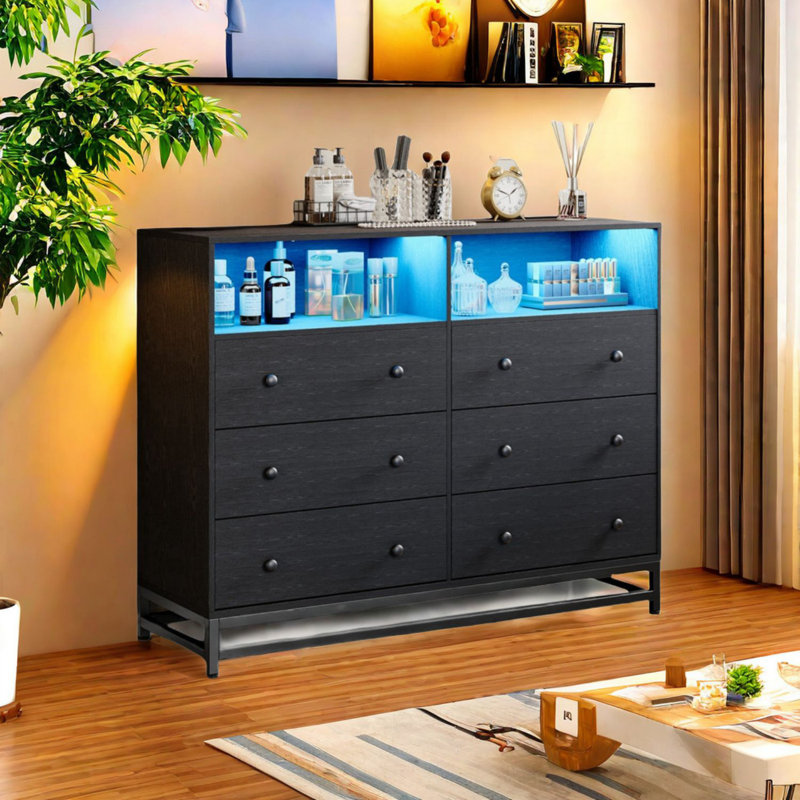 Amandari 47.24'' W Dresser, Black