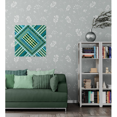 "Jazz Is A Gateway", art mural 30 x 30 "par Catherine Newman