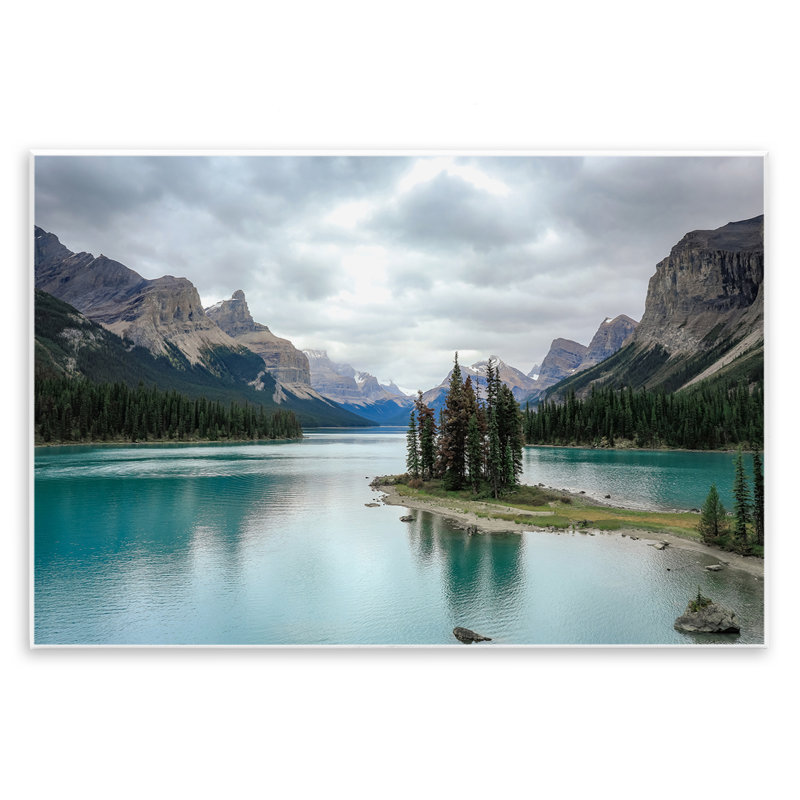 Péninsule Vast Lake View, art mural par Dan Sproul, H 13 po x l 19 po