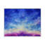 «Blue Oil Abstract Sky», reproduction sur toile flottante-490081514-490081500
