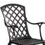 Ensemble de 2 chaises d'extérieur Cliffton, bronze