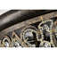 Plafonnier encastré bronze antique 14 pouces avec cristaux