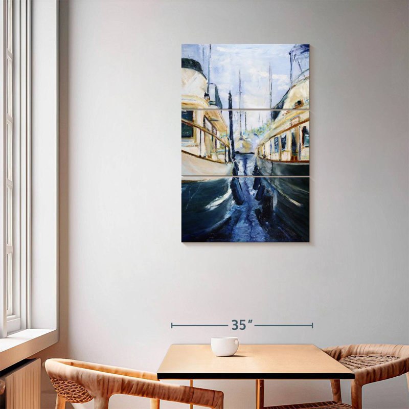 Mehar Grand Banks, 57" H x 36" W