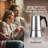 9 Cup 450ml Moka Pot Stainless Steel Espresso Coffee Maker