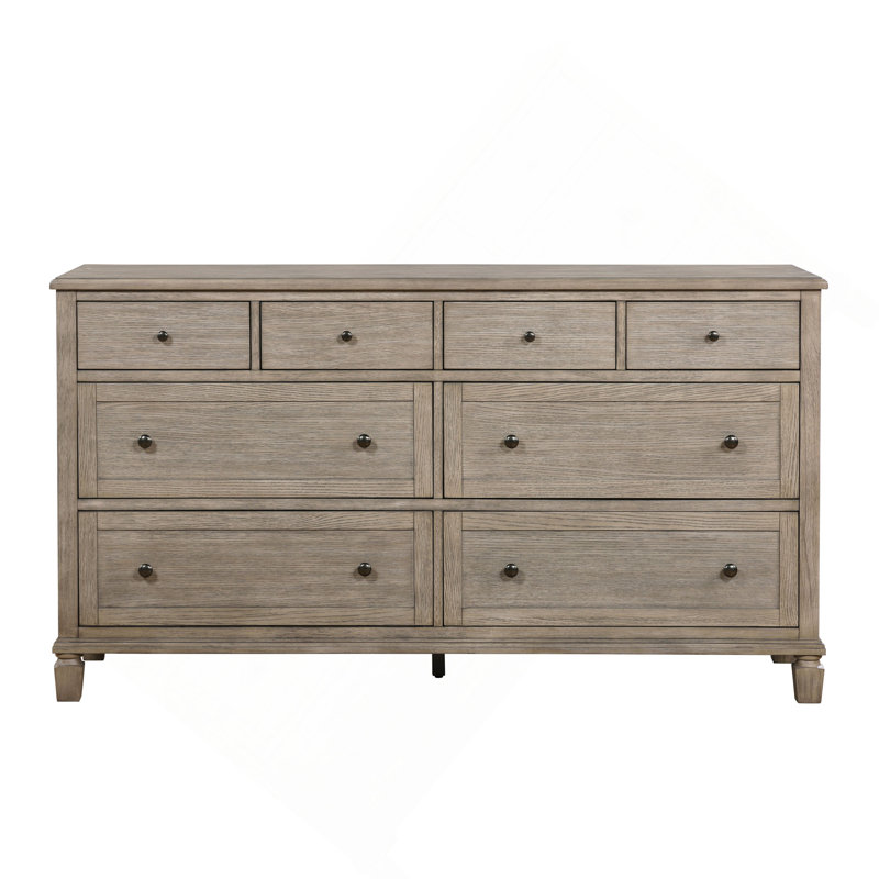 Commode 1 pièce classique avec 8 tiroirs