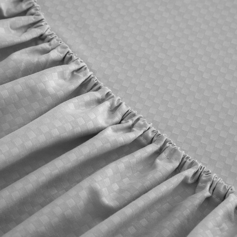 Ensemble de draps en microfibre , Ensemble de draps pour très grand lit + 1 drap-ho, Gris clair