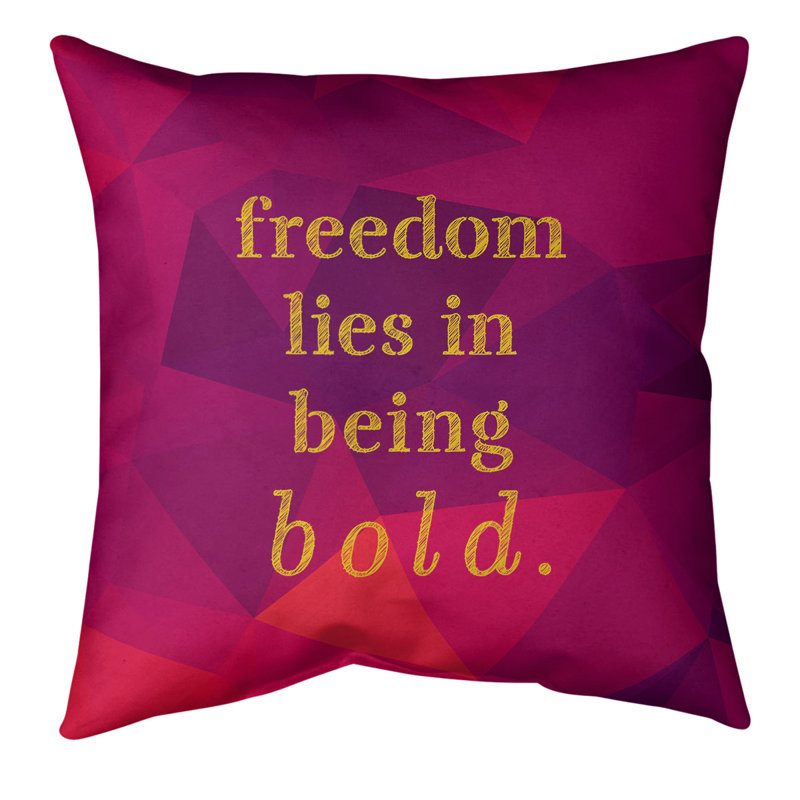 Coussin de sol, 36 po x 36 po, Rose/or