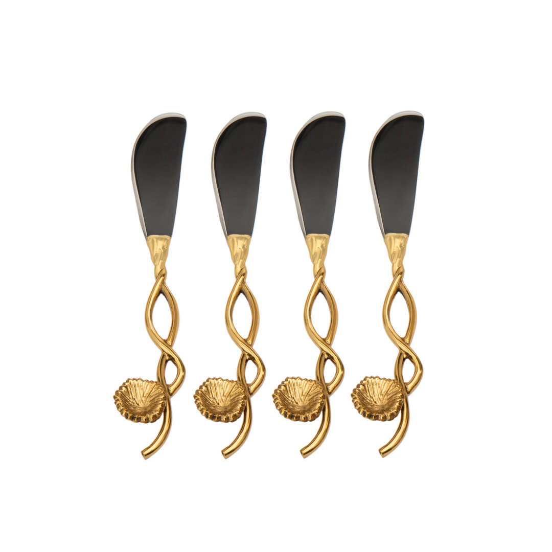 Mayfair Spreader Set Of 4 (Set of 4) Godinger Silver Art Co