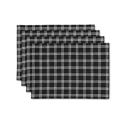 Marseille Plaid - 100% Pure Linen Placemats