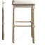 Ensemble de 2 tabourets pivotants à hauteur de comptoir Arnhem