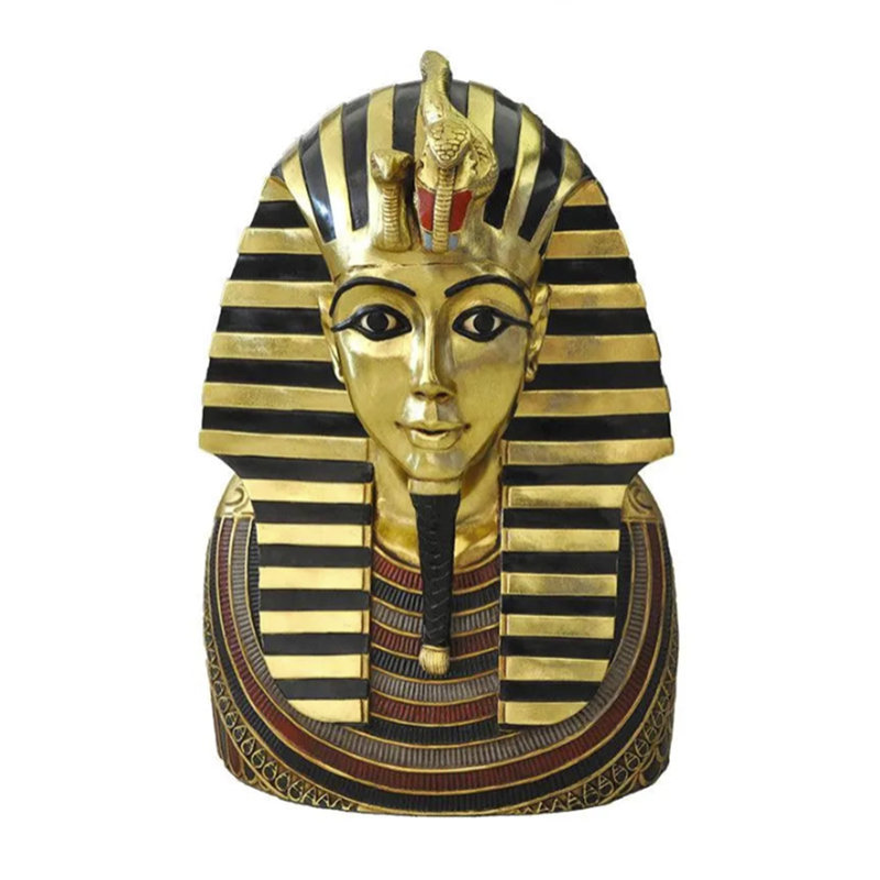 Statue égyptienne buste égyptien Tut