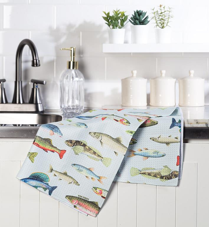 Freshwater Fish Kitchen Towel