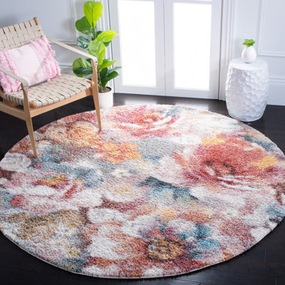Sudheer Performance Floral Rug