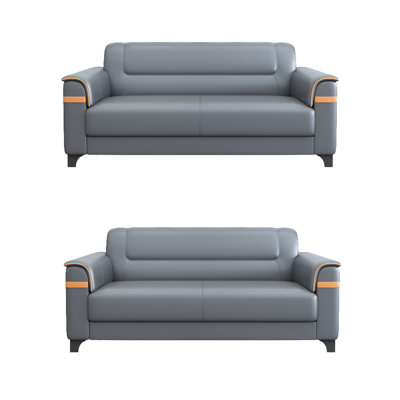 Mishall 57'' Faux Leather Loveseat