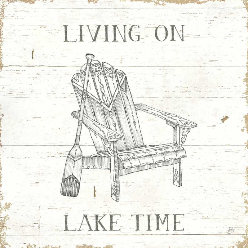 Lake Sketches IV, H 12 po x l 12 po x P 1,25 po