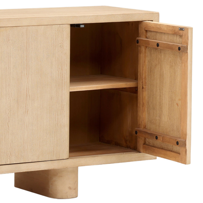 Thalia 73" Wide Sideboard, Light Natural