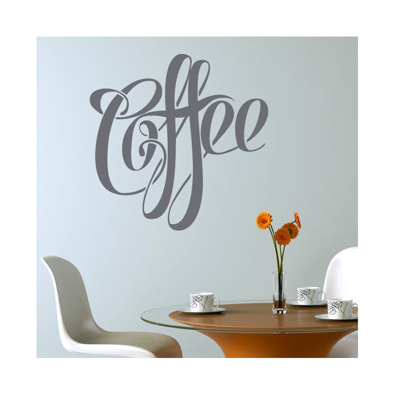 Wall Decal, Grey, Large