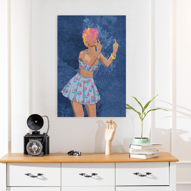 Art contemporain Art contemporain, H 24 po x l 16 po