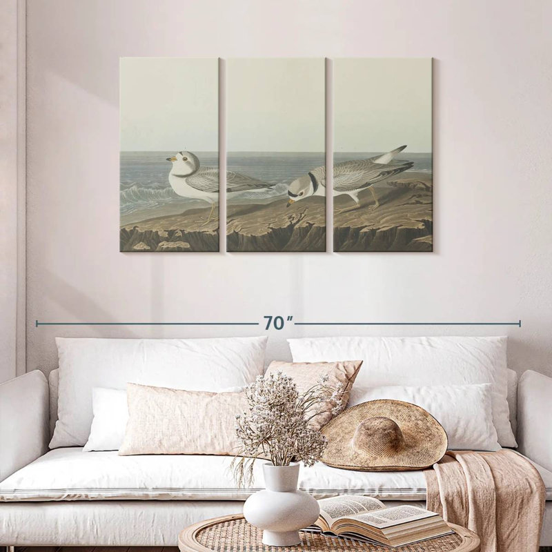 Brampt Piping Plover, 28" H x 45" W