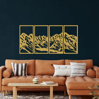 Handmade Traditional Plants & Flowers Wall Decor on Metal