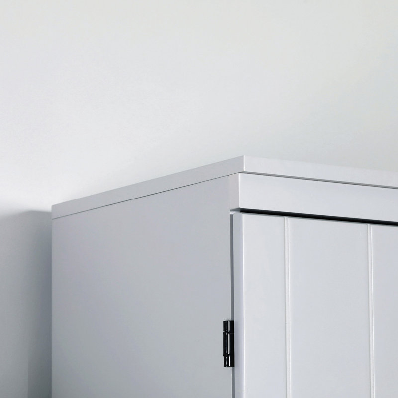 Garde-manger 70 po, grande armoire de rangement autoportante, étagère à 6 niveaux avec 2 tablettes réglables et 4 portes pour la salle à manger