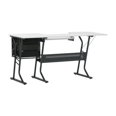 50.39'' x 18.89'' Foldable Sewing Table with Sewing Machine Platform a <div  class=aod_buynow></div>– Inhomelivings