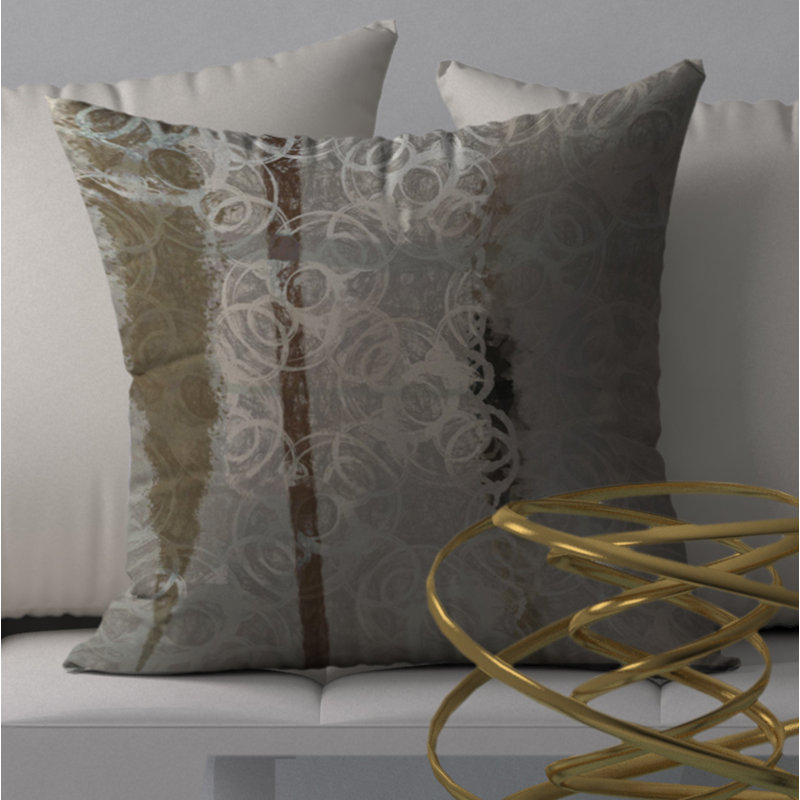 Housse de coussin carrée/insert, 24 po x 24 po