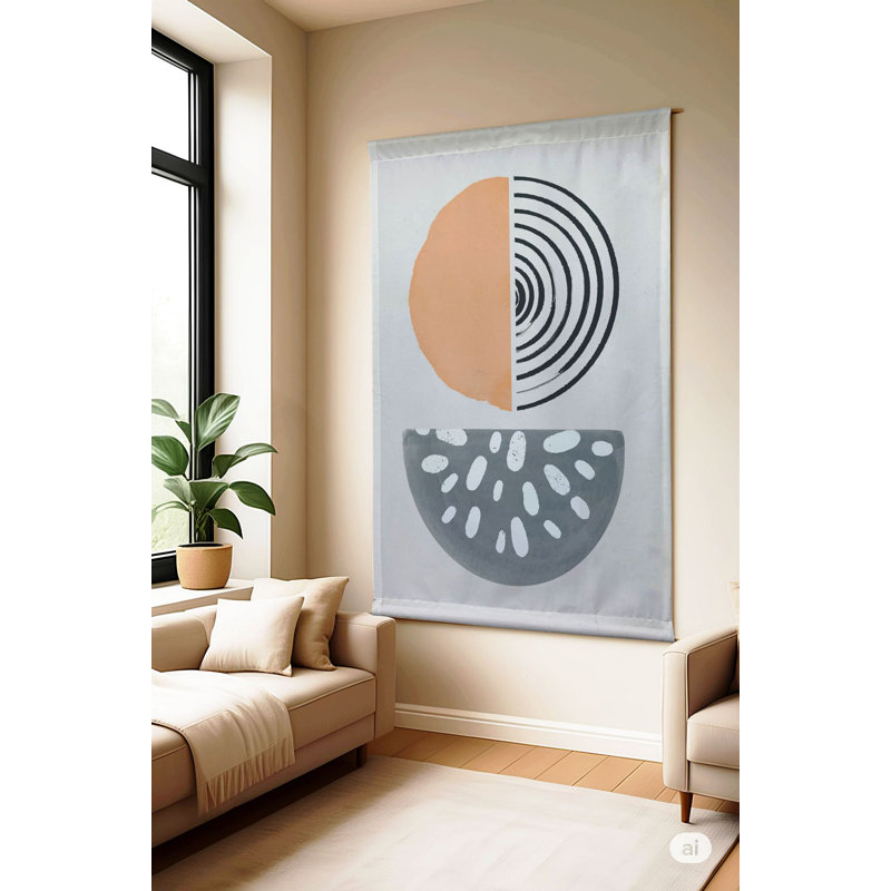Superbe peinture décorative en polyester de 39,4 po x 55,1 po | 50% coton / 50% polyester pour une couleur vibrante et durable | Art mural parfait pour la décoration de salon, de chambre à coucher ou de bureau, design accrocheur