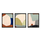 Dreamscape Trio. Set Of 3 Print by Andrea Stokes