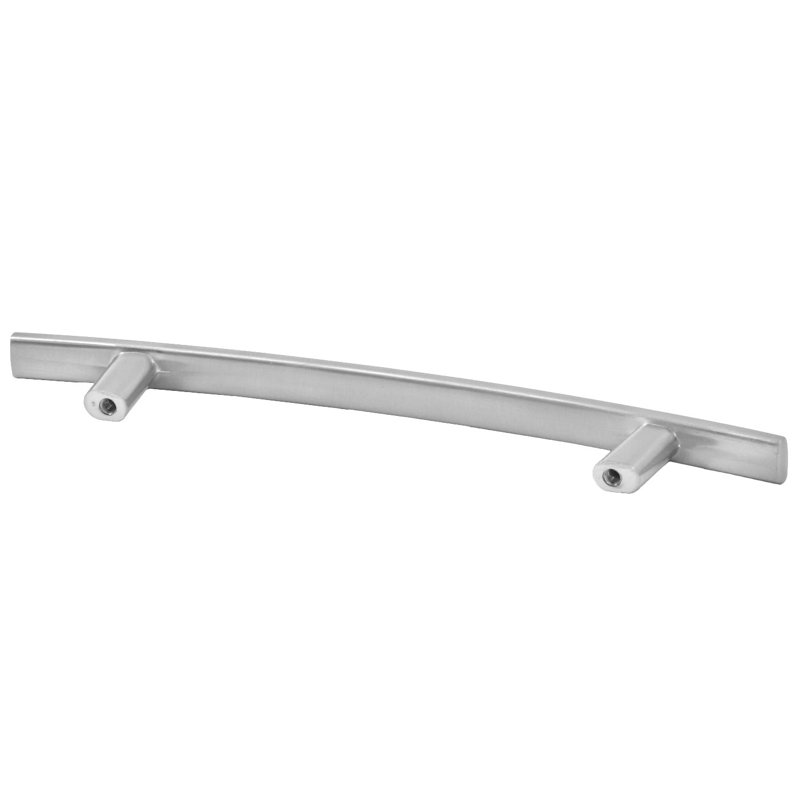Metro Arch 5-inch Brushed Nickel Cabinet Pull