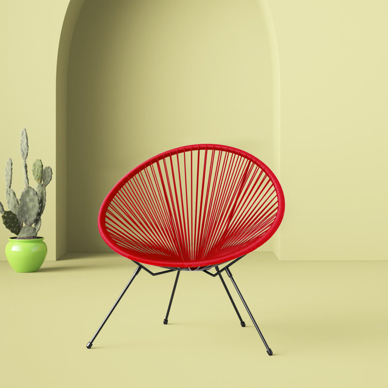Chaise de patio Sampson, Bleu
