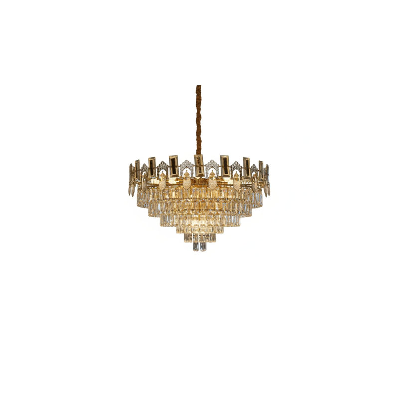 Lustre en cristal Aurelia Regent, H 16 po x l 16 po x P 16 po