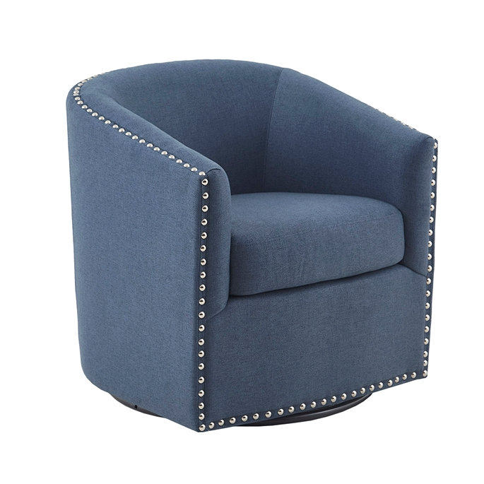 Chaise pivotante, Bleu