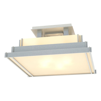 Steppe 4 - Light Lantern Square Semi Flush Mount