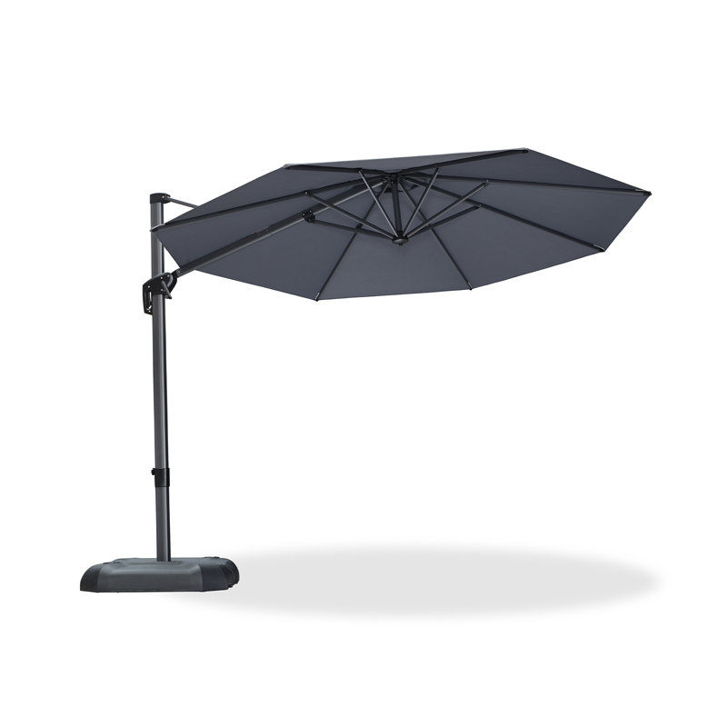 304cm Cantilever Parasol, Grey