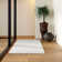 Jemier Textured Tile Ivory Area Rug