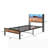 Bed Frame with Storage Headboard