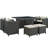 Stopover 9 Piece Outdoor Patio Sunbrella Dining Set-1700097340