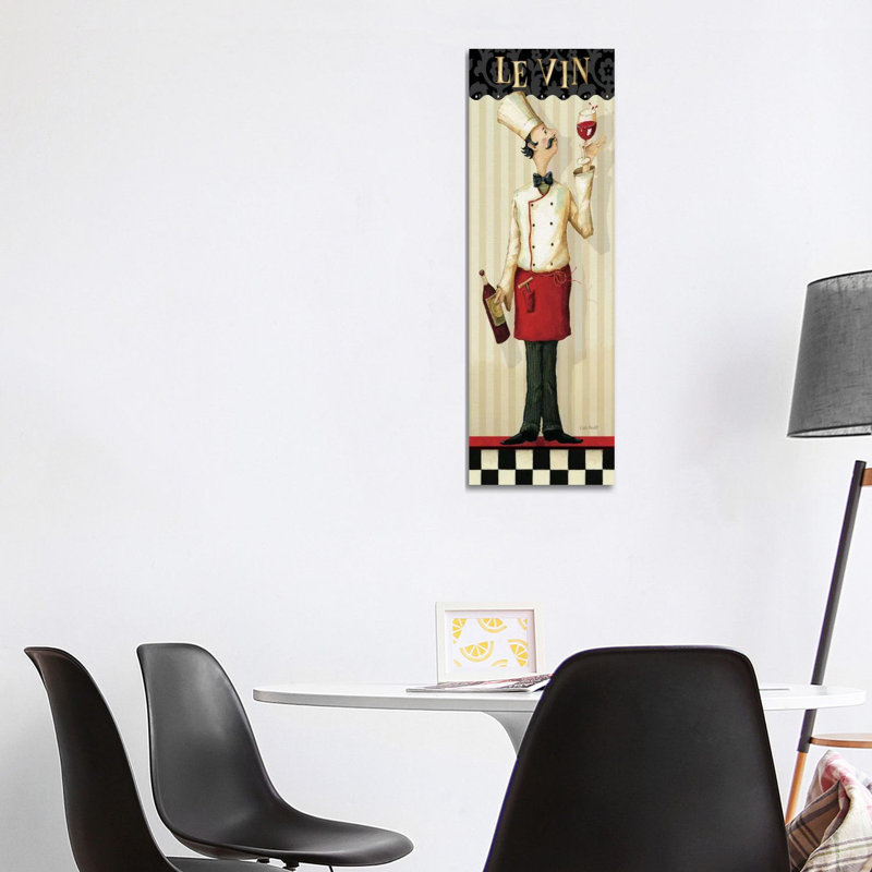 Chef's Masterpiece I (Le Vin) by Lisa Audit - Wrapped Canvas Panoramic Print, 121.92 cm H x 40.64 cm W x 3.175 cm D